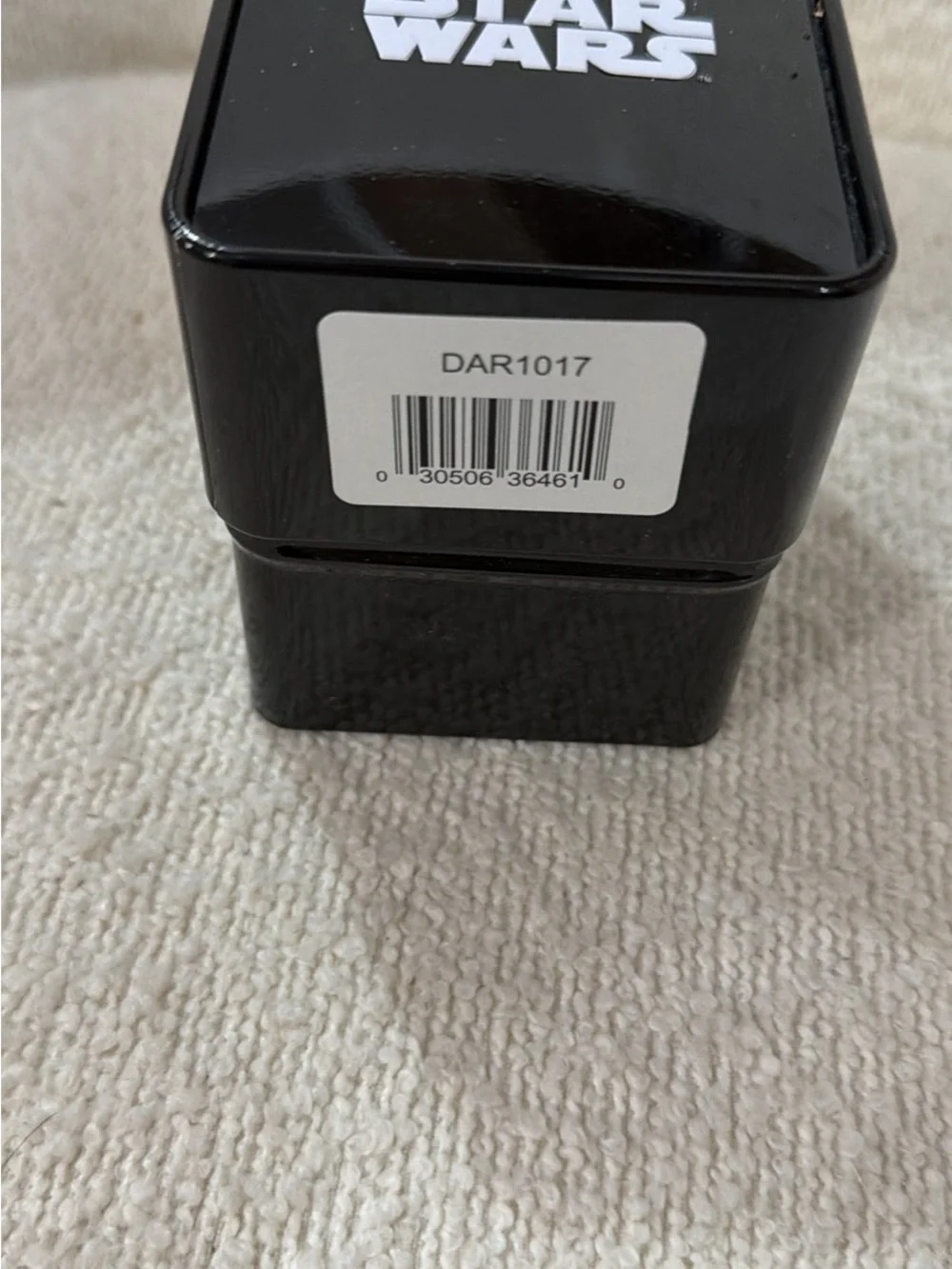 Black Darth Vader Themed Men's Quartz Watch